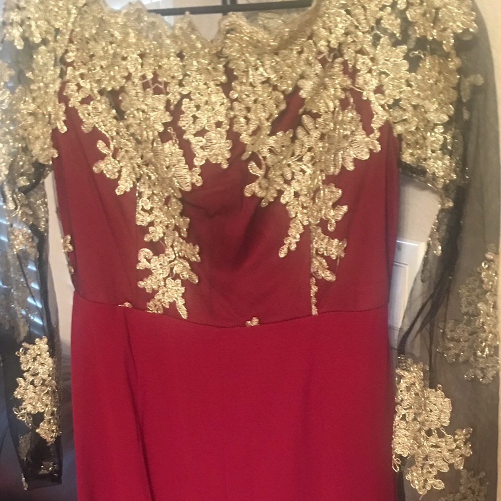 Burgundy Embellished Pants Romper, Sophisticated